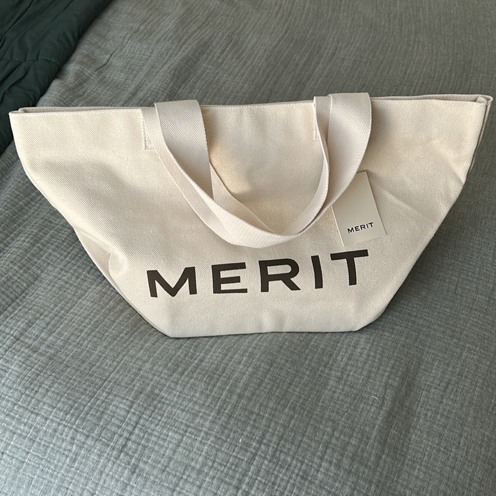 NWT Merit Beauty Everything Tote